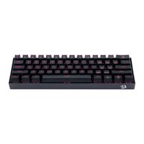 Teclado Mecanico Redragon K630 Dragonborn / Single Color / Brown Switch / Usa - Preto