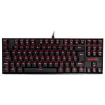 Teclado Mecânico Redragon Kumara, Anti-Ghosting, LED Vermelho, Switch Red, Preto - K552-2 (PT-RED)