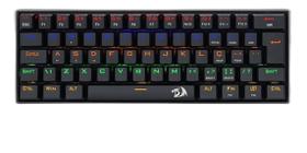 Teclado Mecânico Redragon Lakshmi K606 Rainbow Usb Teclado