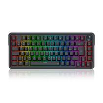 Teclado Mecânico Redragon Ucal Pro RGB Switch Marrom Preto