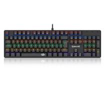 Teclado Mecânico Redragon Valheim Rainbow Switch Marrom USB - K608-R