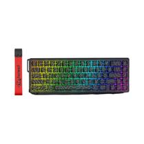 Teclado Mecânico RGB Para Jogos FreeWolf F68 pro Hot-Swappable Com Gatilho De 0,01mm, Polling De