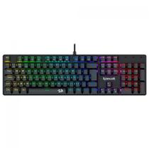 Teclado Mecânico Rgb Redragon Sindri Switch Marrom K671