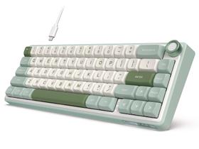 Teclado mecânico RK ROYAL KLUDGE R65 66 teclas Cream Switch