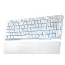 Teclado mecânico RK ROYAL KLUDGE RK96 90% sem fio vermelho