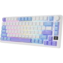 Teclado Mecanico Royal Kludge M75 75% Wireless Switch Blue
