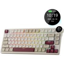 Teclado Mecanico Royal Kludge RKN80 75% Sem Fio Switch Red