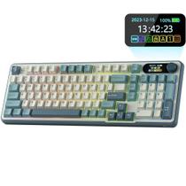 Teclado Mecanico Royal Kludge RKS98 96% Sem Fio Switch Blue