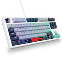 Teclado Mecânico SbocKeeb 75% TKL Switch Vermelho RGB Teclado Mecânico SbocKeeb 75% TKL Switch Vermelho RGB