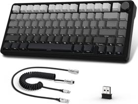 Teclado mecânico sem fio ATTACK SHARK X85 75% RGB