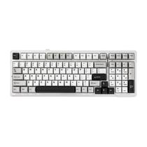 Teclado mecânico sem fio EPOMAKER x Aula F99 Branco Cinza