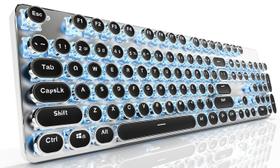 Teclado Mecânico Sem Fio EWEADN TK950 Bluetooth - Preto