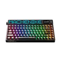 Teclado Mecânico Sem Fio Gamer Machenike KT84 Pro, Gasket, RGB, Switch Gateron Yellow, Preto - JJ02G2012