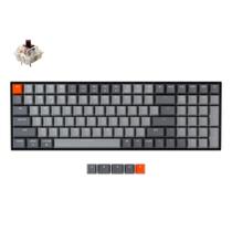 Teclado mecânico sem fio Keychron K4 com interruptor marrom