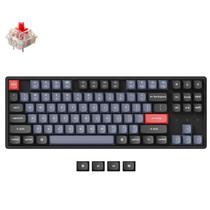 Teclado mecânico sem fio Keychron K8 Pro Gateron G Pro Red