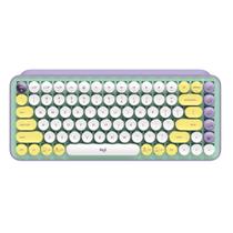 Teclado Mecânico Sem Fio Logitech POP Keys Emoji - Cor Mint