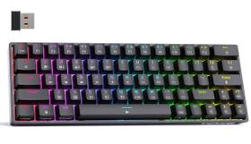 Teclado mecânico sem fio para jogos DIERYA DK63 60%