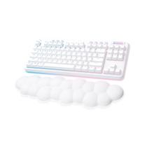Teclado mecânico sem fio para jogos Logitech G715 branco