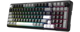 Teclado mecânico sem fio para jogos Redragon K742 Preto Teclado mecânico sem fio para jogos Redragon K742 Preto