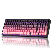 Teclado mecânico sem fio para jogos ZORNHER ZH980 rosa