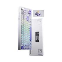 Teclado Mecânico Sem Fio Rgb Para Jogos, Aura S87pro, Tri-mode, Junta Permutável, Acessórios