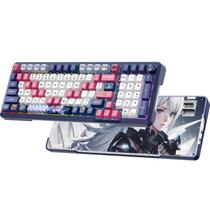 Teclado Mecânico Sem Fio RiSophy 98 Teclas RGB com Gasket Mount Teclado Mecânico Sem Fio RiSophy 98 Teclas RGB com Gasket Mount
