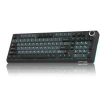 Teclado Mecânico Sem Fio SOLAKAKA KI99 Pro RGB Silencioso