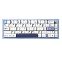 Teclado Mecânico Sem Fio YUNZII AL66 65% com RGB - Conexão BT/2.4G
