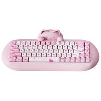 Teclado Mecânico Sem Fio YUNZII C68 65% com Retroiluminação RGB