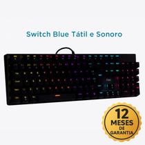 Teclado Mecânico Switch Blue Orion Essential Usb Preto Dazz