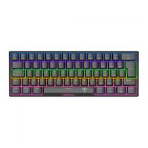 Teclado Mecânico T-dagger Arena Rainbow Usb Tipo C Switch Brown T-tgk321-br Teclado Mecânico T-dagger Arena Rainbow Usb Tipo C Switch Brown T-tgk321-br