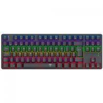 Teclado Mecânico T-dagger Bora Rainbow Switch Brown Preto T-Tgk313-Br Pt Teclado Mecânico T-dagger Bora Rainbow Switch Brown Preto T-Tgk313-Br Pt