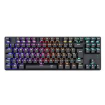 Teclado Mecânico T-Dagger Gamer Bora Rgb Preto Switch Vermelho