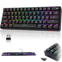 Teclado Mecânico T61 Gamer Iluminado