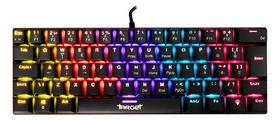 Teclado Mecanico Tgt Sherman V3 C1 Rainbow Abnt2 S/ Vermelho