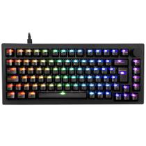 Teclado mecanico usb gamer 5075s switch cream blue v3 pro akko clear black Teclado mecanico usb gamer 5075s switch cream blue v3 pro akko clear black