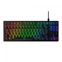 Teclado mecanico usb gamer hyperx alloy origins core tkl rgb switch red preto 4p5p3a2ac4