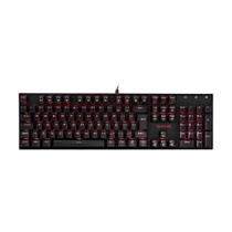 Teclado mecanico usb gamer mitra vermelho switch outemu blue redragon k551-1 preto