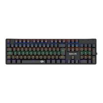 Teclado Mecanico Valheim K608-R Switch Marrom Iluminacao Rainbow
