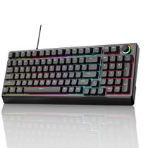 Teclado Mecânico WALUMEN 98 Teclas Switch Vermelho RGB USB Teclado Mecânico WALUMEN 98 Teclas Switch Vermelho RGB USB