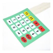 Teclado membrana 5x4 20 teclas Teclado membrana 5x4 20 teclas