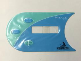 Teclado Membrana Autoclave Cristófoli Vitale Plus (VTP) 12/21 L - Bicolor