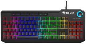Teclado membrana gamdias ares p2 abnt2 preto