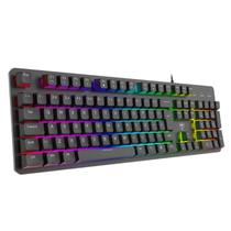 Teclado Membrana Gamer T-Dagger Echo RGB Full Size USB ABNT2 Preto - T-TGK109 Teclado Membrana Gamer T-Dagger Echo RGB Full Size USB ABNT2 Preto - T-TGK109