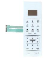 Teclado Membrana para Forno Microondas Britania BMO 28BB BRANCA (25,4 8,4CM)