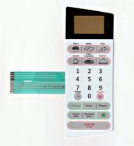 Teclado Membrana para Forno Microondas Cce M 20t 19x17.2x7 Cm