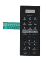 Teclado Membrana para Forno Microondas Compatível com Electrolux Me 3e p Preta 23,5CM X 9,4CM