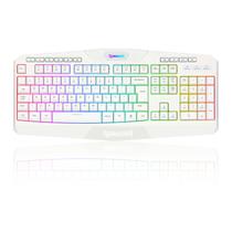 Teclado Membrana Redragon Harpe 2 RGB ABNT2 Branco K503W-RGB