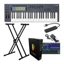 Teclado MIDI Novation FLkey 49 Teclas Sensible a la Velocidad Teclado MIDI Novation FLkey 49 Teclas Sensible a la Velocidad