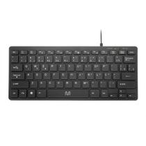Teclado mini com fio USB Slim Comfort Preto - TC154 - Multi